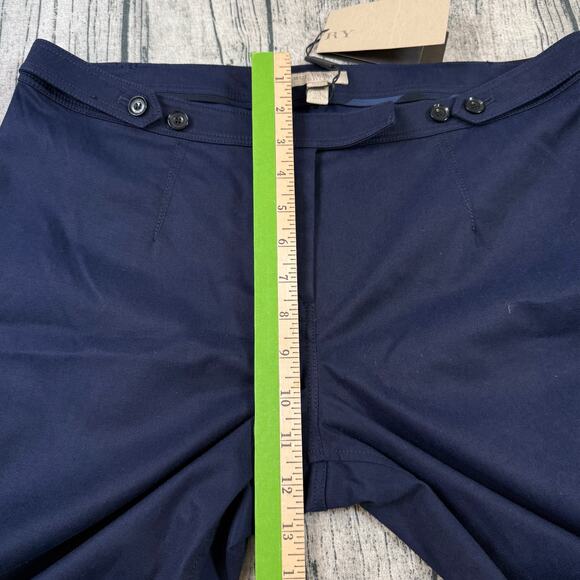 Burberry Highcross Navy Dress Pants Women’s Size 12 / EU 46 NWT - Picture 11 of 13